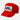 Gmc Trucks Curved Bill Patch Hat in Red