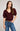 Phoebe Pullover Sweater in Merlot