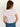 Striped V Neck Tee