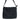 Darling- Leatherette Messenger Bag in Black