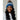 Panache Apparel- Blue & White Patterned Pom Hat