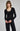 Libby Long Sleeve Top in Black