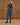 Long Sleeve Coverall in Indigo Denim