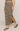 Ainslie Stripe Midi Skirt in Putty