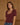 Scallop Tee in Burgundy
